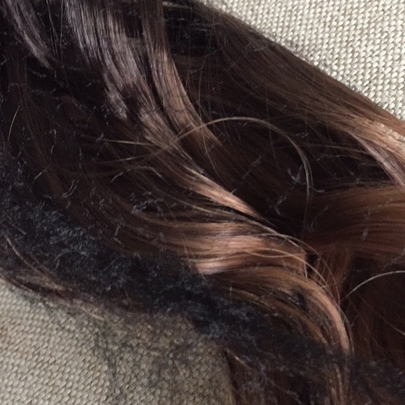 New ombré black and brown beautiful hair extension - Picture 9 of 11